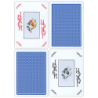 Fournier plastic Playing Cards Large Pips (bleu) wwww.magiedirecte.com