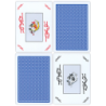 Fournier plastic Playing Cards Large Pips (blue) wwww.magiedirecte.com