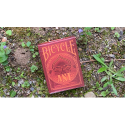 Gilded Bicycle Ant (Red) Playing Cards wwww.magiedirecte.com