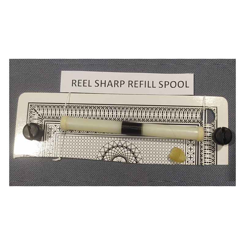 REEL SHARP REFILL SPOOL (Gimmicks and Online Instructions) by UDAY - Trick wwww.magiedirecte.com