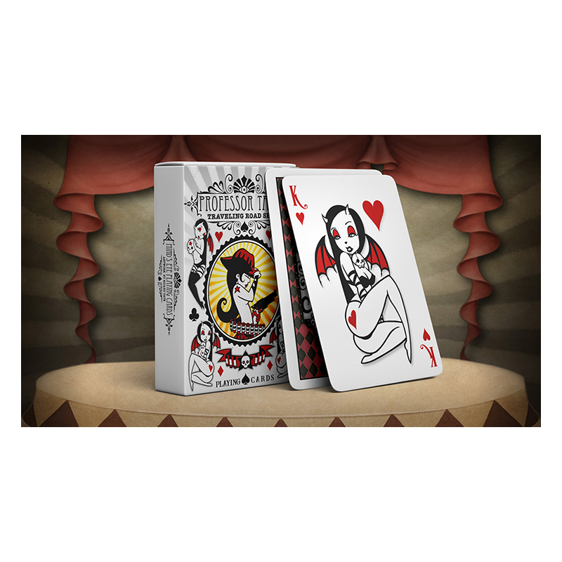 Professor Tate's Travelling Road Show Classic Edition Playing Cards wwww.magiedirecte.com