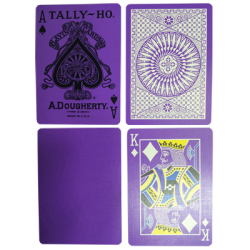 Tally Ho Reverse Circle back (Purple) Limited Ed. by Aloy Studios / USPCC wwww.magiedirecte.com