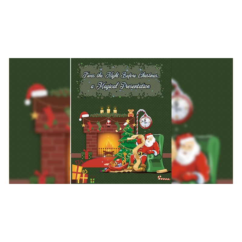 TWAS THE NIGHT BEFORE CHRISTMAS, A MAGICAL PRESENTATION wwww.magiedirecte.com