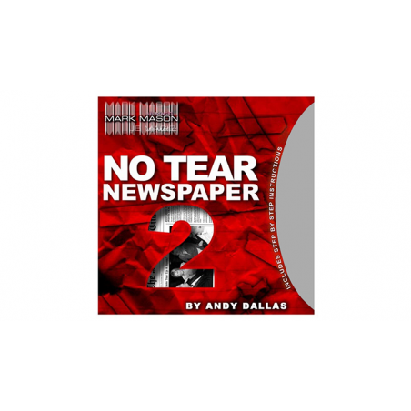 No Tear Newspaper 2 (Gimmick and Online Instructions) by Andy Dallas - Trick wwww.magiedirecte.com