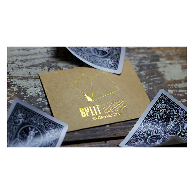 COLORED Split Cards 10 ct. - (Noir) wwww.magiedirecte.com