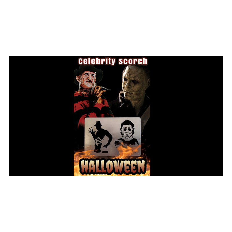 Celebrity Scorch (Halloween and Horror) by Mathew Knight and Stephen Macrow wwww.magiedirecte.com