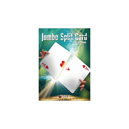 JUMBO Split Card by Syouma - Trick wwww.magiedirecte.com