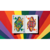 DKNG Rainbow Wheels (Orange) Playing Cards by Art of Play wwww.magiedirecte.com