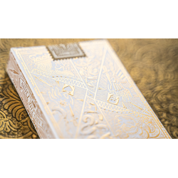 White Gold Edition V3 Playing Cards by Joker and the Thief wwww.magiedirecte.com