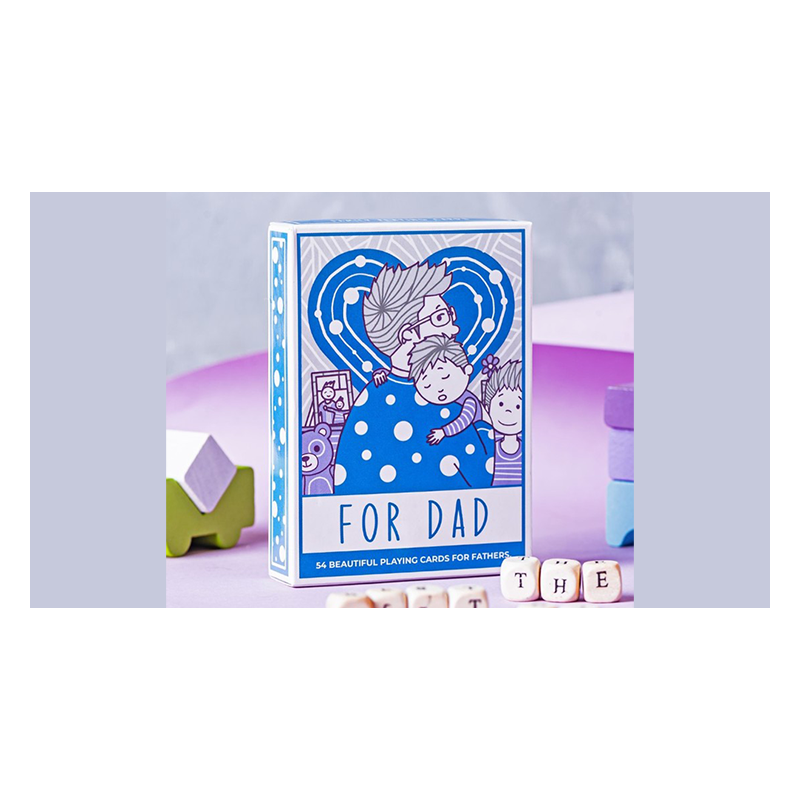 For Dad Playing Cards wwww.magiedirecte.com