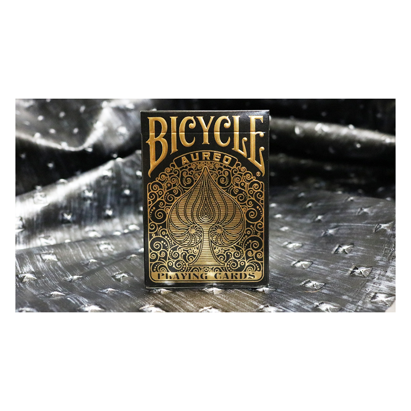 Bicycle Aureo Black Playing Cards wwww.magiedirecte.com
