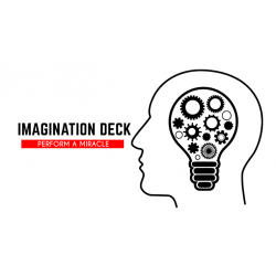 Imagination deck (RED) by Anthony Stan, W. Eston & Manolo - Trick wwww.magiedirecte.com