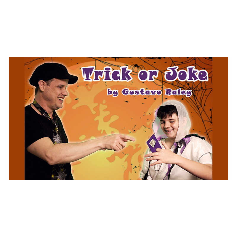 TRICK OR JOKE (Gimmicks and Online Instructions) by Gustavo Raley - Trick wwww.magiedirecte.com