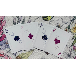 Bicycle Butterfly (Purple) Playing Cards wwww.magiedirecte.com
