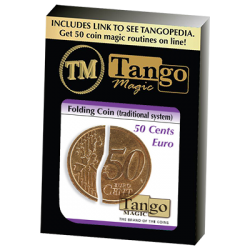 Folding 50 Cent Euro (E0037) by Tango - Trick wwww.magiedirecte.com