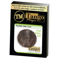 Double Side Half Dollar (Tails)(D0077) by Tango - Trick wwww.magiedirecte.com