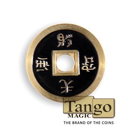 Chinese coin normal Brass Black (CH008)Tango wwww.magiedirecte.com