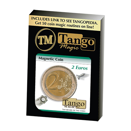 Magnetic 2 Euro coin E0021 by Tango - Trick wwww.magiedirecte.com
