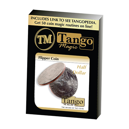 FLIPPER COIN (Half Dollar) - Tango Magic wwww.magiedirecte.com