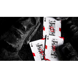 Moai Red Edition Playing Cards by Bocopo wwww.magiedirecte.com