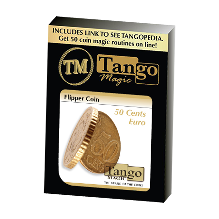 Flipper Coin 50 Cent Euro (E0035) by Tango - Trick wwww.magiedirecte.com