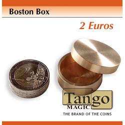 Boston Box (2 Euro coin) (B0007) by Tango Magic - Trick wwww.magiedirecte.com