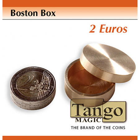 Boston Box (2 Euro coin) (B0007) by Tango Magic - Trick wwww.magiedirecte.com