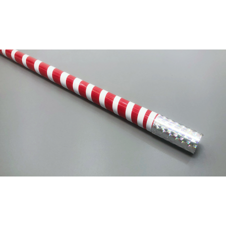 The Ultra Cane (Appearing / Metal) Red/ White Stripe by Bond Lee - Trick wwww.magiedirecte.com