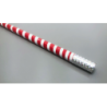 The Ultra Cane (Appearing / Metal) Red/ White Stripe de Bond Lee wwww.magiedirecte.com