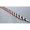 The Ultra Cane (Appearing / Metal) Red/ White Stripe de Bond Lee wwww.magiedirecte.com