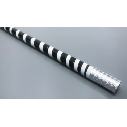 The Ultra Cane (Appearing / Metal) Black / White Stripe - Bond Lee wwww.magiedirecte.com