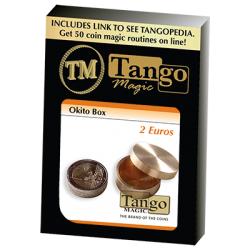 Okito Box 2 Euro (B0004)by Tango Magic - Trick wwww.magiedirecte.com