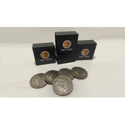 Replica Morgan Expanded Shell plus 4 coins (Gimmicks and Online Instructions) by Tango Magic - Trick wwww.magiedirecte.com
