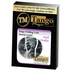 Folding Coin Half Dollar (Internal System)D0022 - Tango wwww.magiedirecte.com