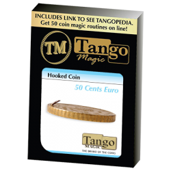 Hooked Coin (50c Euro) E0042 by Tango -  Trick wwww.magiedirecte.com