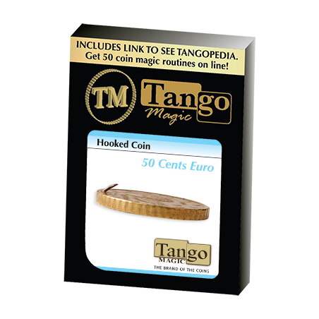 Hooked Coin (50c Euro) E0042 by Tango -  Trick wwww.magiedirecte.com