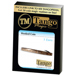 Hooked Coin (1 Euro) E0041 by Tango -  Trick wwww.magiedirecte.com