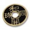 Chinese Coin (Black - Half Dollar Size) by Royal Magic - Trick wwww.magiedirecte.com