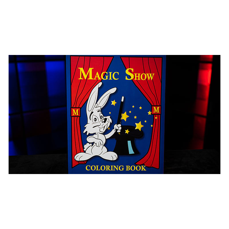 MAGIC SHOW COLORING BOOK - (3 WAY) wwww.magiedirecte.com