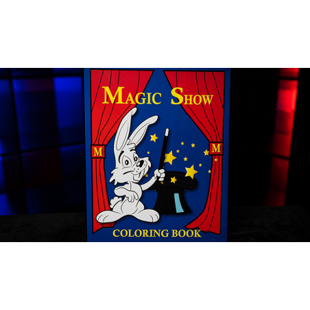 MAGIC SHOW COLORING BOOK - (3 WAY) wwww.magiedirecte.com