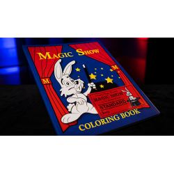 MAGIC SHOW Coloring Book (3 way) by Murphy's Magic wwww.magiedirecte.com