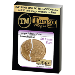 FOLDING COIN INTERNAL SYSTEM (50 Cent Euro) - Tango wwww.magiedirecte.com
