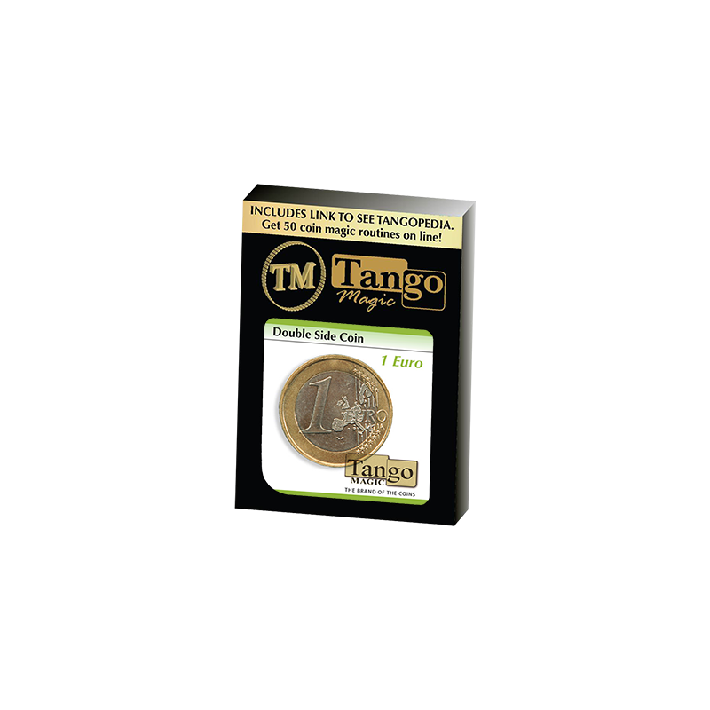 Double Sided Coin (1 Euro) (E0026) by Tango - Trick wwww.magiedirecte.com
