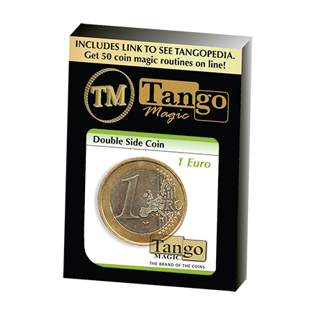 DOUBLE SIDED COIN (1 Euro) - Tango wwww.magiedirecte.com