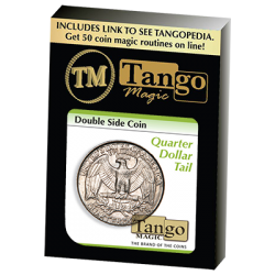 Double Side Quarter (Tails)(D0036) by Tango Magic - Trick wwww.magiedirecte.com