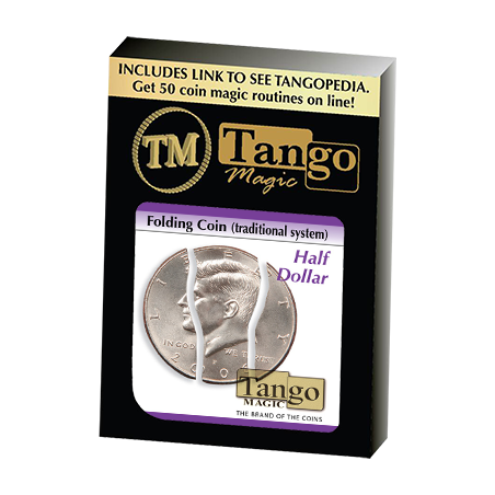 Folding Coin Half Dollar (D0020) by Tango Magic - Trick wwww.magiedirecte.com