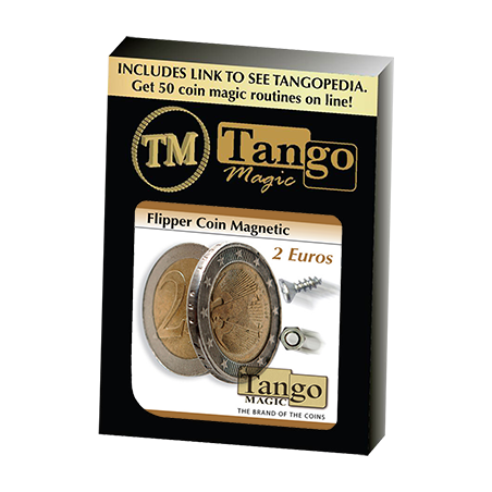 MAGNETIC FLIPPER COIN (2 Euro) - Tango wwww.magiedirecte.com