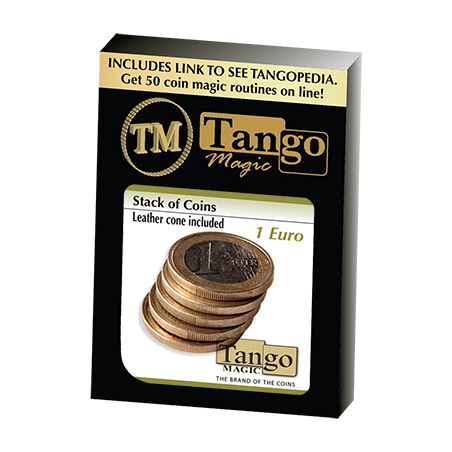Stack of Coins (1 Euro) by Tango Magic - Trick (E0052) wwww.magiedirecte.com