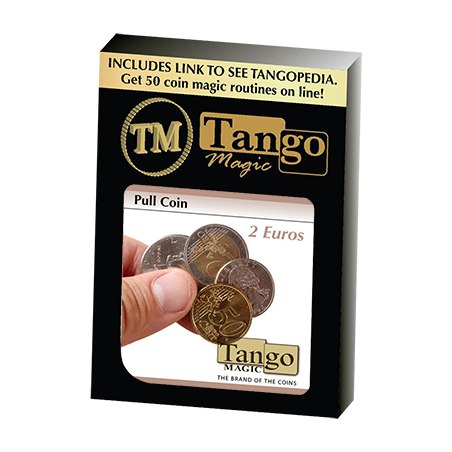 Pull Coin (2 Euro) by Tango Magic -Trick (E0047) wwww.magiedirecte.com