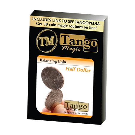 Balancing Coin (Half Dollar) by Tango Magic - Trick (D0067) wwww.magiedirecte.com